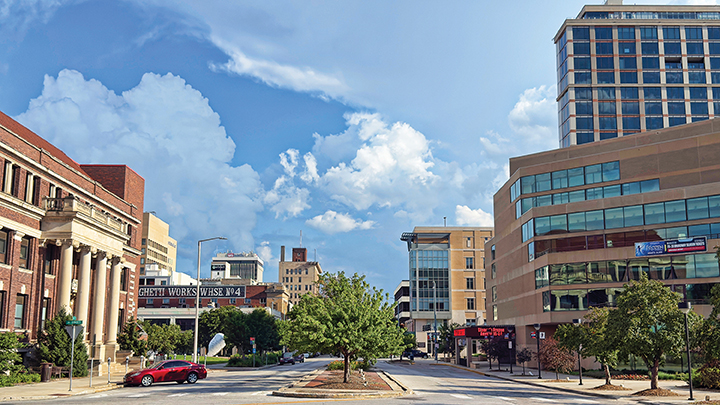 Downtown Lincoln, Nebraska