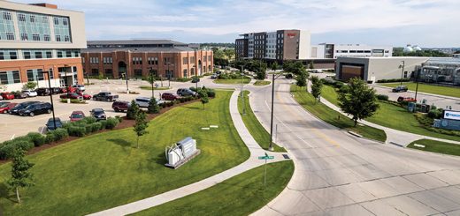 a photo of Nebraska Innovation Campus from the outside